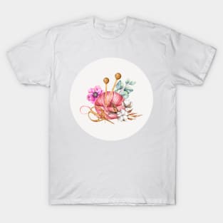 flowers and yarn T-Shirt